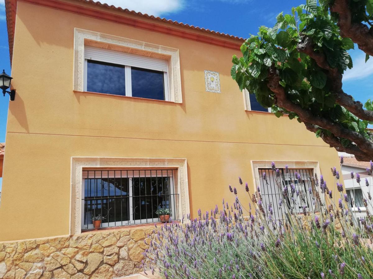 クニット Mas Del Vent- Barbacoa, Jardin, Piscina Privada Y Vistas A Marヴィラ エクステリア 写真