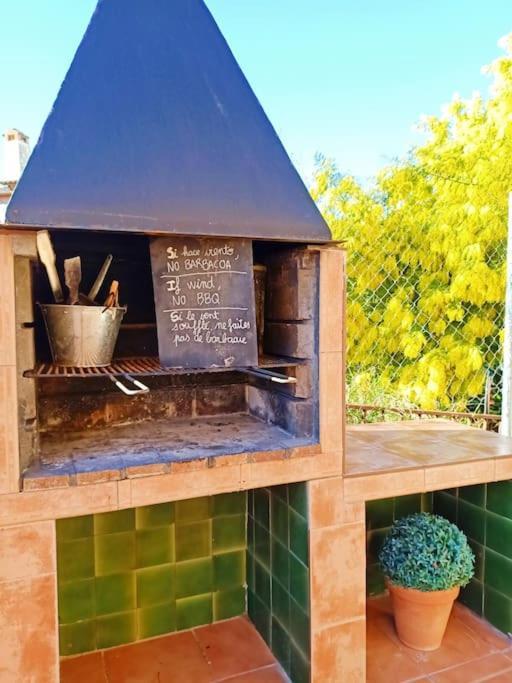 クニット Mas Del Vent- Barbacoa, Jardin, Piscina Privada Y Vistas A Marヴィラ エクステリア 写真